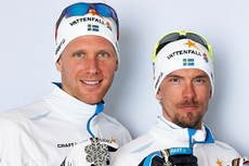 Daniel Richardsson vann före Johan Olsson i ÅREXCO. Här är duon efter vinterns VM-silver i stafett. FOTO: NordicFocus. Daniel Richardsson vann före Johan Olsson i ÅREXCO. Här är duon efter vinterns VM-silver i stafett. FOTO: NordicFocus.