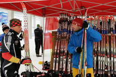 Här ser vi test av Atomic skintec från förra årets testtillfälle i Oberhof. FOTO: Felgenhauer/XC-Ski.de. Här ser vi test av Atomic skintec från förra årets testtillfälle i Oberhof. FOTO: Felgenhauer/XC-Ski.de.
