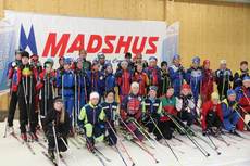 Stora delar av deltagarna vid Torsby sommasrskidskola samlade i Torsby Ski Tunnel. Stora delar av deltagarna vid Torsby sommasrskidskola samlade i Torsby Ski Tunnel.