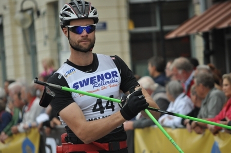 Samuel Norlén, IK Stern, tog guldet en sekund före Robin Bryntesson vid dagens SM-lopp i Falköping. Här är Samuel vid sommarens SM i Halmstad. FOTO: erickwickstrom.se. Samuel Norlén, IK Stern, tog guldet en sekund före Robin Bryntesson vid dagens SM-lopp i Falköping. Här är Samuel vid sommarens SM i Halmstad. FOTO: erickwickstrom.se.