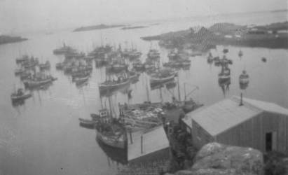 Fra Futen, Skagen ca. 1946 Originalbildet er lånt av Anna Andreassen Fra Futen, Skagen ca. 1946 Originalbildet er lånt av Anna Andreassen