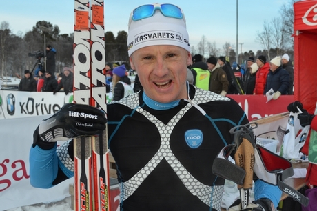 Oskar Svärd tillbaka i moderklubben Tvärreds IF efter 17 år i förskingringen. FOTO: Johan Trygg. Oskar Svärd tillbaka i moderklubben Tvärreds IF efter 17 år i förskingringen. FOTO: Johan Trygg.