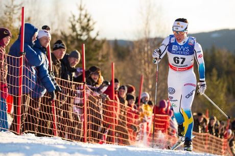 Charlotte Kalla imponerande tvåa i Lillehammer idag. FOTO: Manzoni/NordicFocus. Charlotte Kalla imponerande tvåa i Lillehammer idag. FOTO: Manzoni/NordicFocus.