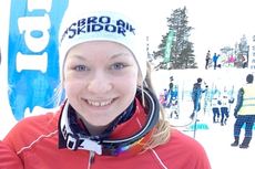 Moa Olsson, Vansbro, vann dagens JSM-skiathlon precis före Emma Ribom, Kalix. Moa Olsson, Vansbro, vann dagens JSM-skiathlon precis före Emma Ribom, Kalix.