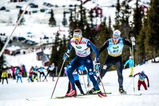 Daniel Richardsson, här bakom Johan Olsson i fjol, åker Åre Cross Country Open igen. FOTO: Åre Cross Country Open. Daniel Richardsson, här bakom Johan Olsson i fjol, åker Åre Cross Country Open igen. FOTO: Åre Cross Country Open.