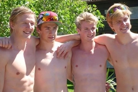 Team Tricepz kvartett: Andreas Svensson, Anton Persson, Ludwig Tärning och Pontus Hermansson. FOTO: Team Tricepz. Team Tricepz kvartett: Andreas Svensson, Anton Persson, Ludwig Tärning och Pontus Hermansson. FOTO: Team Tricepz.