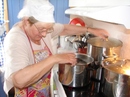 Aud ordner middag på Kvitbua