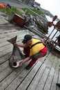 Det er vekt i denne, nøyaktig 28,11 kg