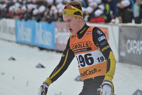 Startnummer 1 var en rejäl nackdel på dagens JVM-lopp för Viktor Thorn. Här är Viktor vid SM i Piteå tidigare i vinter. FOTO: Johan Trygg/Längd.se. Startnummer 1 var en rejäl nackdel på dagens JVM-lopp för Viktor Thorn. Här är Viktor vid SM i Piteå tidigare i vinter. FOTO: Johan Trygg/Längd.se.