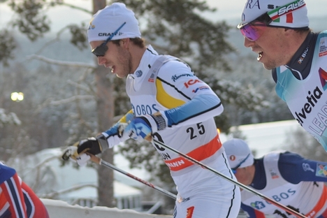 Marcus Hellner visade att han på allvar är på väg tillbaka till världstoppen. FOTO: Johan Trygg/Längd.se. Marcus Hellner visade att han på allvar är på väg tillbaka till världstoppen. FOTO: Johan Trygg/Längd.se.