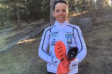 Längd.se har testat Charlotte Kallas favoritsko för barmarksträningen - Salomon S-Lab Sense 5 Ultra SG. FOTO: Salomon. Längd.se har testat Charlotte Kallas favoritsko för barmarksträningen - Salomon S-Lab Sense 5 Ultra SG. FOTO: Salomon.