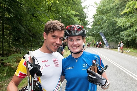 Rickard Bergengren och Marika Sundin dominerade stort i 45 kilometer långa Kongevejslöbet i Danmark i söndags. FOTO: Bent Hjarbo. Rickard Bergengren och Marika Sundin dominerade stort i 45 kilometer långa Kongevejslöbet i Danmark i söndags. FOTO: Bent Hjarbo.