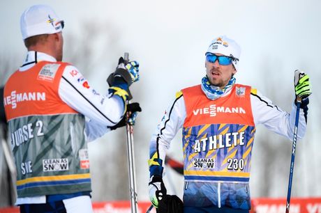 Johan Olsson under fredagens träning i välrldscupspåren i Ulricehamn. FOTO: Carl Sandin/Bildbyrån. Johan Olsson under fredagens träning i välrldscupspåren i Ulricehamn. FOTO: Carl Sandin/Bildbyrån.