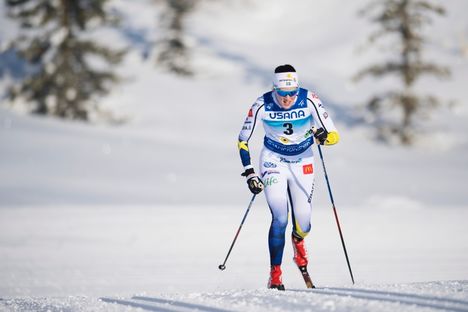 Anna Dyvik står över den avslutande loppet vid U23-VM på grund av slitna luftrör. FOTO: Joel Marklund/Bildbyrån. Anna Dyvik står över den avslutande loppet vid U23-VM på grund av slitna luftrör. FOTO: Joel Marklund/Bildbyrån.