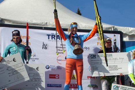 Maria Gräfnings åkte hem en imponerande storseger i franska La Transjurasienne. FOTO: La Transjurasienne. Maria Gräfnings åkte hem en imponerande storseger i franska La Transjurasienne. FOTO: La Transjurasienne.