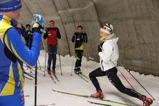 Stina Nilsson började sin skidkarriär på Torsby sommarskidskola. Sedan valde hon att gå gymnasium på orten. Nu är hon ledare på sommarskidskolan. FOTO: Leif Skogsberg. Stina Nilsson började sin skidkarriär på Torsby sommarskidskola. Sedan valde hon att gå gymnasium på orten. Nu är hon ledare på sommarskidskolan. FOTO: Leif Skogsberg.