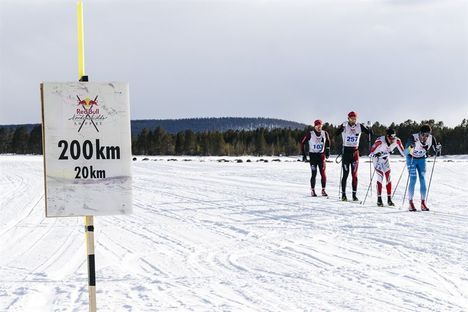 Red Bull Nordenskiöldsloppet är längre än något annat längdskidlopp. FOTO: Magnus Östh/Red Bull Content Pool. Red Bull Nordenskiöldsloppet är längre än något annat längdskidlopp. FOTO: Magnus Östh/Red Bull Content Pool.