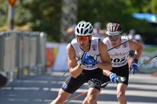 Anders Svanebo och Robin Norum är två av många starka kort i den svenska truppen till VM på rullskidor i Sollefteå. FOTO: Rolf Zetterberg. Anders Svanebo och Robin Norum är två av många starka kort i den svenska truppen till VM på rullskidor i Sollefteå. FOTO: Rolf Zetterberg.