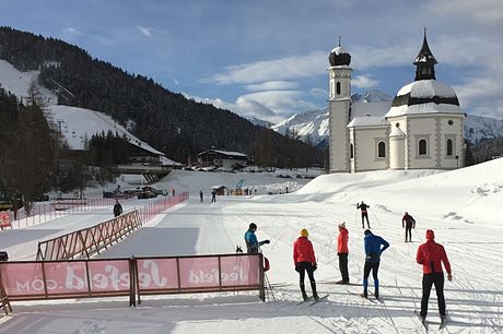 Seefeld bjuder på fantastiska förhållanden för längdåkning. FOTO: Johan Trygg/Längd.se. Seefeld bjuder på fantastiska förhållanden för längdåkning. FOTO: Johan Trygg/Längd.se.