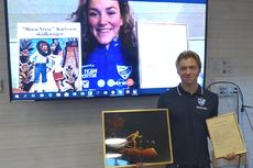 Moa Lundgren och Gustaf Berglund tilldelades Mora-Nisse stipendiet i Hemusgården, Mora på torsdagskvällen. Moa var med via Skype och Gustaf var på plats. Moa Lundgren och Gustaf Berglund tilldelades Mora-Nisse stipendiet i Hemusgården, Mora på torsdagskvällen. Moa var med via Skype och Gustaf var på plats.