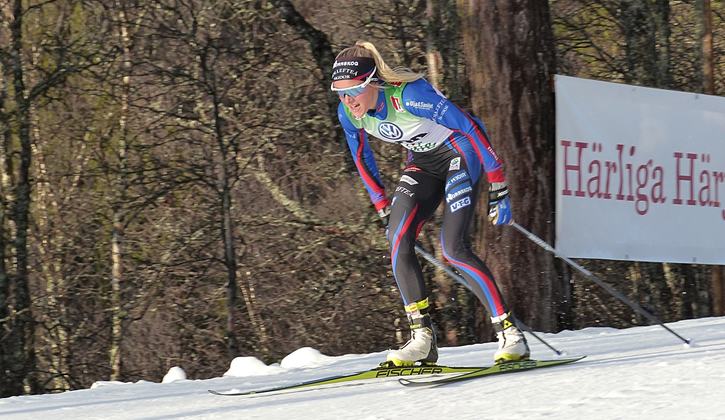 Frida Karlsson vann 5 kilometer skejt vid Scandic cup i Boden 20 sekunder före Linn Svahn, IFK Umeå. Bilden dock från säsongspremiären i Bruksvallarna. FOTO: Johan Trygg/Längd.se. Frida Karlsson vann 5 kilometer skejt vid Scandic cup i Boden 20 sekunder före Linn Svahn, IFK Umeå. Bilden dock från säsongspremiären i Bruksvallarna. FOTO: Johan Trygg/Längd.se.