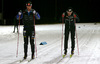 Anders och Mathias värmer upp - foto: Erik Nilsson Sports Management