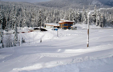 The Olympic Venue in Callaghan Valley - photo: Amy Caldwell 2010 års Olympiska skidstadion i Callaghan Valley - foto: Amy Caldwell