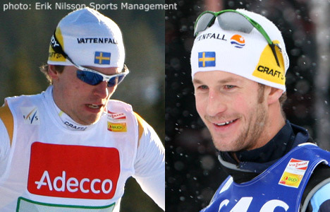 Johan Olsson och Anders Södergren - foto: Erik Nilsson Sports Management