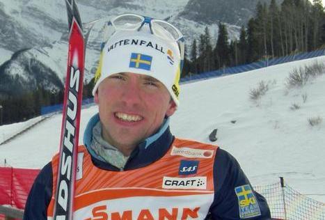 JOHAN OLSSON trivdes i Canmores jaktstartstävling och slutade åtta, slagen efter fotofinish av And