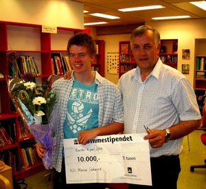 Nils Marius og ordf�rer  
