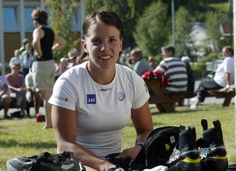 CHARLOTTE KALLA var snabbast i testet. Foto: KJELL-ERIK KRISTIANSEN