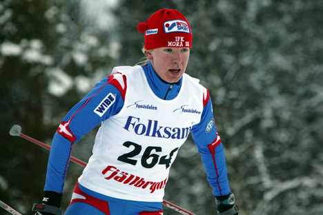 SOFIA BLECKUR åker i nationell grupp i Gällivare. Foto: MOA MOLANDER KRISTIANSEN