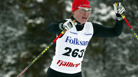 JENNY HANSSON vinnare av långloppen. Foto: MOA MOLANDER KRISTIANSEN