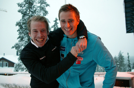EMIL JÖNSSON slipper att tänka på Ola Vigen Hattestad en stund. På måndag väntar semester i Thailand. Foto: KJELL-ERIK KRISTIANSEN