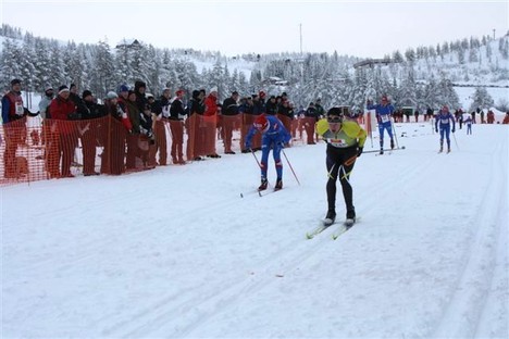 Jens Eriksson spurtvinner Orsa SkiMarathon