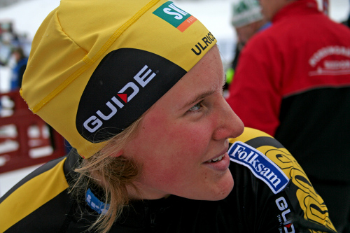 Hanna Falk tog guld i D19-20. Foto: Stig Lindberg
