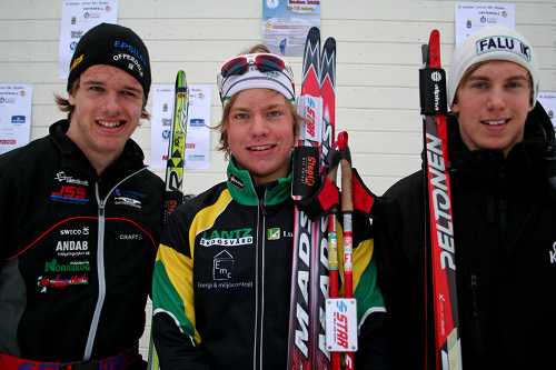 Foto: Stig Lindberg Oskar Kardin, Henrik Rosén och Niklas Persson. Foto: Stig Lindberg