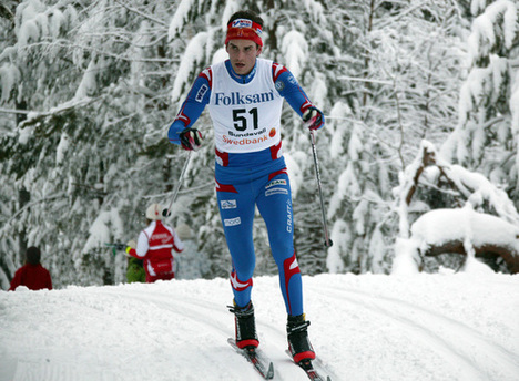 ERIK ERIKSSON kom på andra plats i Evertsbergsrännet. Foto: KJELL-ERIK KRISTIANSEN