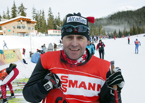 ARILD MONSEN på nästa års OS-arena i Whistler. Nu kommer han kanske tillbaka - som svensk sprinttränare… Foto: KJELL-ERIK KRISTIANSEN
