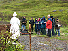 Friluftsgudstjeneste på Kvithellan 21. juni 2009