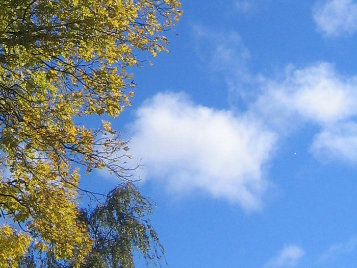 Blå himmel over Eigersund