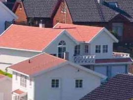 hus, bolig, tak
