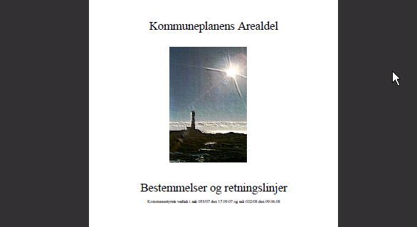 Kommuneplan 2007 - 2019