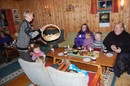 Juletrefest på Røde Kors-hytta - foto: Eva D. Husby