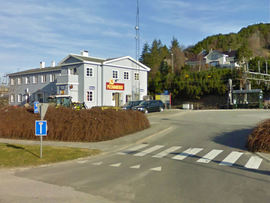 NSB jernbanestasjonen på Eie
