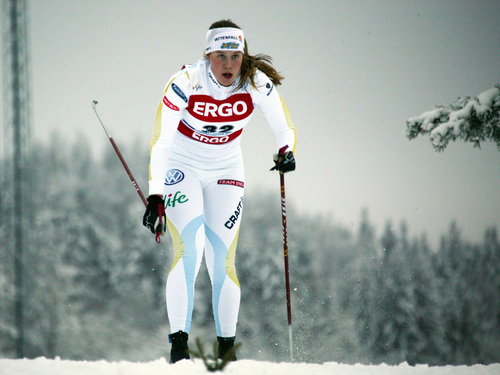 MARIA NORDSTRÖM från Gävle vann JSM-sprinten i D19-20. Foto: MOA MOLANDER KRISTIANSEN MARIA NORDSTRÖM från Gävle vann JSM-sprinten i D19-20. Foto: MOA MOLANDER KRISTIANSEN