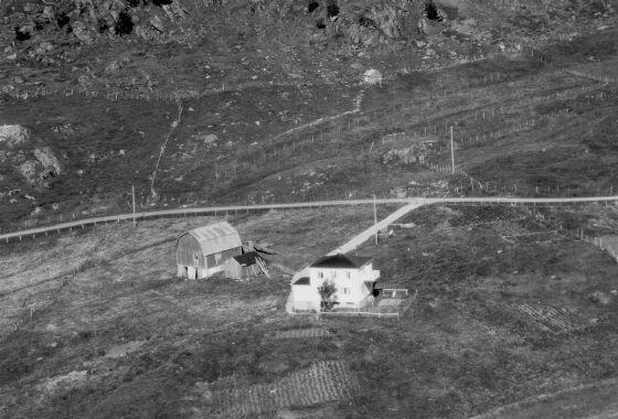 Parti fra Sund ca. 1950 Originalbildet er lånt av Walther Fredheim