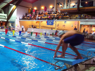Svømming i Egersundshallen