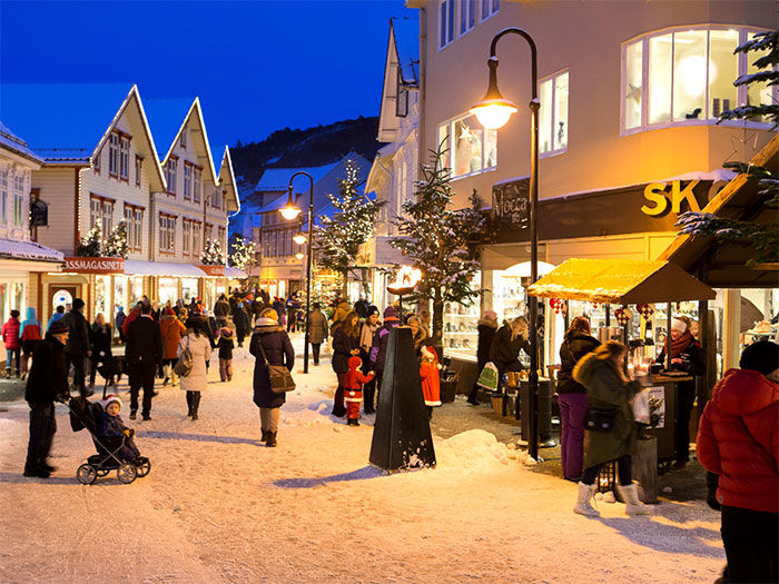 jul i Gågata i egersund