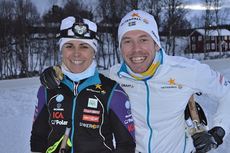 Anna Haag och Emil Jönsson må ha lagt ner sin elitsatsning. Men helt på latsidan ligger de inte. Nu väntar tävlingar i Inre Mongoliet för det nygifta paret. FOTO: Johan Trygg/Längd.se. Anna Haag och Emil Jönsson må ha lagt ner sin elitsatsning. Men helt på latsidan ligger de inte. Nu väntar tävlingar i Inre Mongoliet för det nygifta paret. FOTO: Johan Trygg/Längd.se.